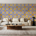 Valencia Tiled Wall Mural Wallpaper - room preview 05