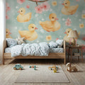 Darling Ducklings Mural Wallpaper - room preview 05