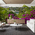 Urban Bloom Mural Wallpaper - room preview 05