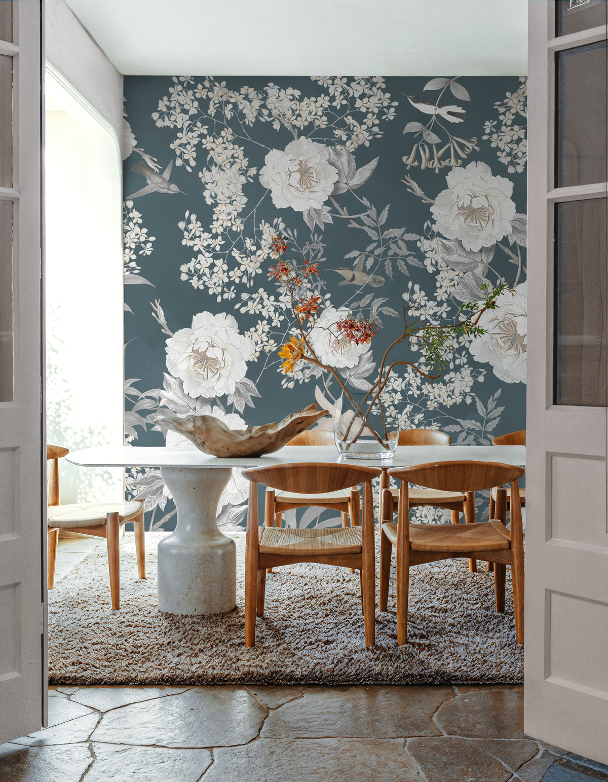 Birds of Eden Mural Wallpaper - room preview 05