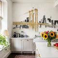 Skyline Crossing Mural Wallpaper - room preview 05