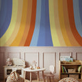 Hippie Rainbow Mural Wallpaper - room preview 05