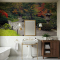 Autumn Zen Garden Mural Wallpaper - room preview 05