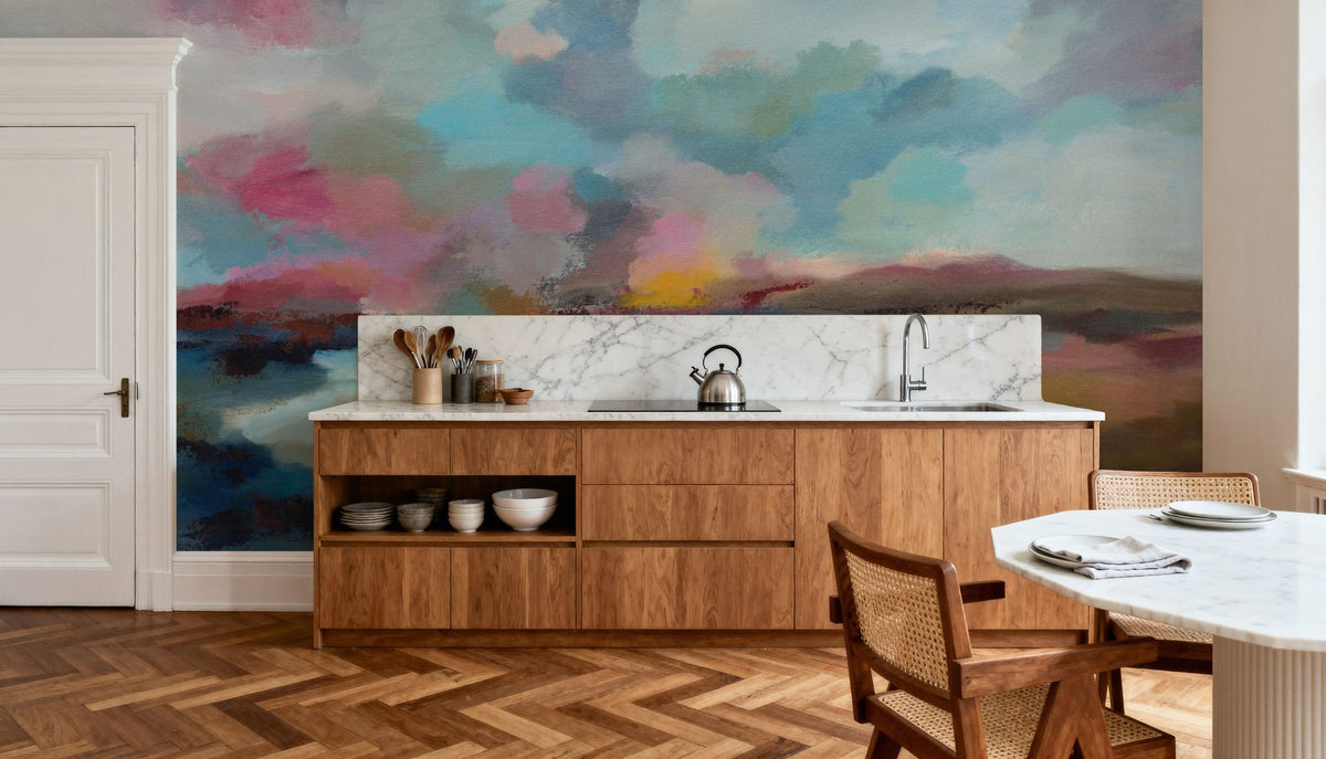 Colorful Sky Mural Wallpaper - room preview 05