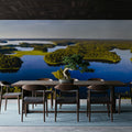 Blue Lakes Wilderness Mural Wallpaper - room preview 05