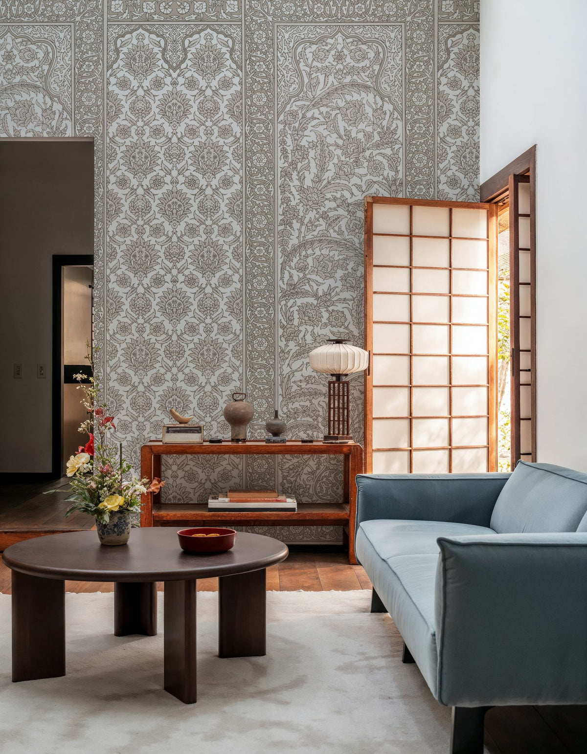 Riad Ornaments, Alpine Oat Mural Wallpaper - room preview 05