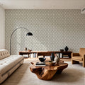 Emerald Trellis Petite, Cloud Mural Wallpaper - room preview 05
