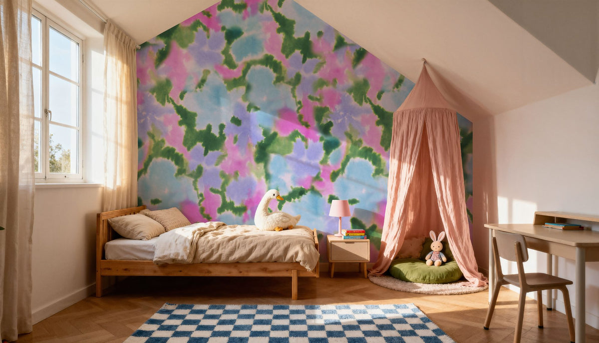 Cloud Burst Mural Wallpaper - room preview 05