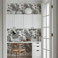Jungle Animals Toile Mural Wallpaper - room preview 05