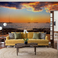 Formentera Sunset Mural Wallpaper - room preview 05
