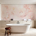 Transcendent Peony, Blush Pink Mural Wallpaper - room preview 05