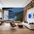 Coastal Overlook Mural Wallpaper - room preview 05