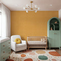 Coastal Dripping Yellow Mural Wallpaper - room preview 05