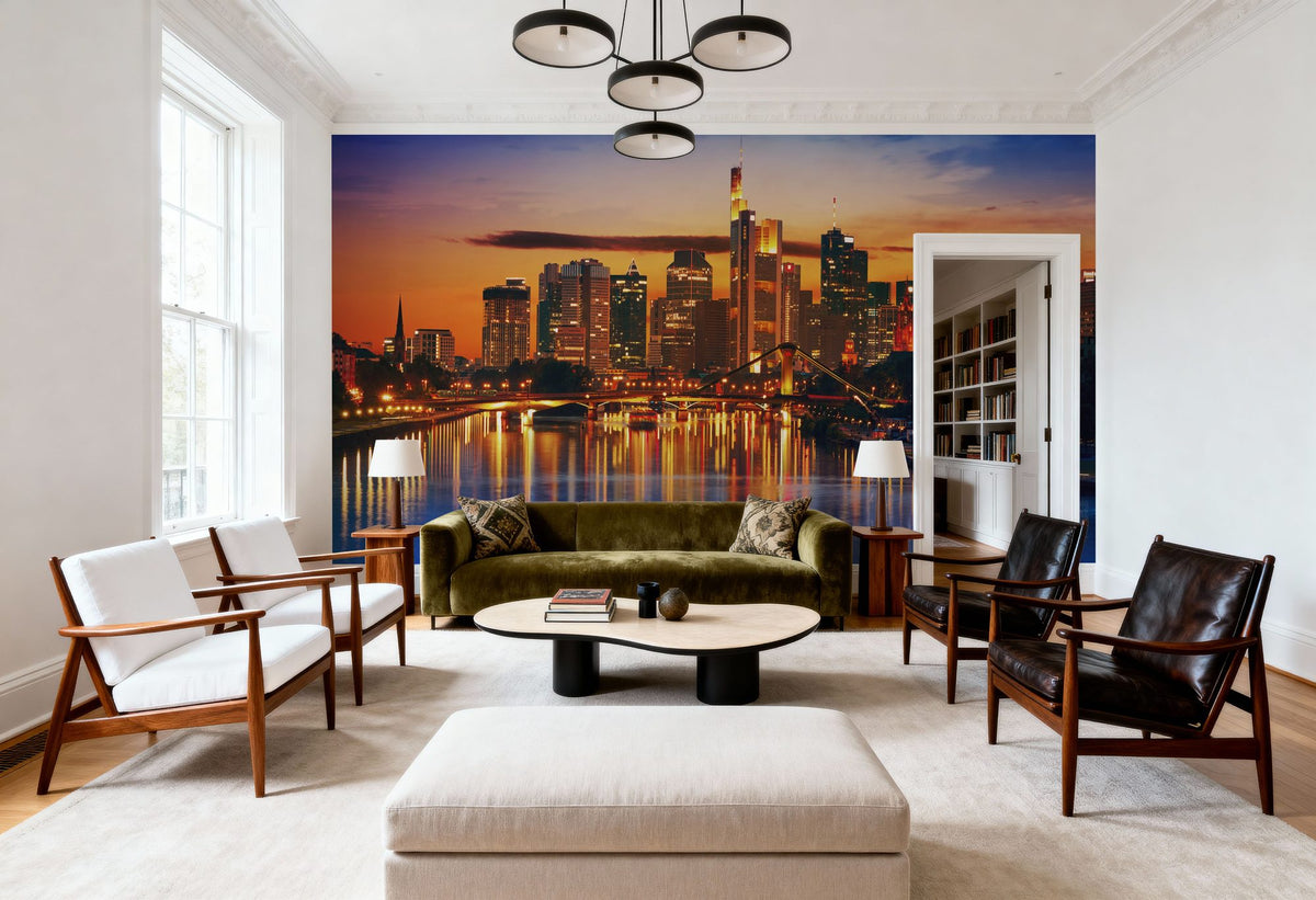 Metropolitan Twilight, Mural Wallpaper - room preview 05