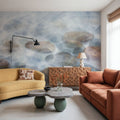 Misty River Stones Mural Wallpaper - room preview 05