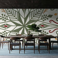 Holiday Form XII Color Mural Wallpaper - room preview 05