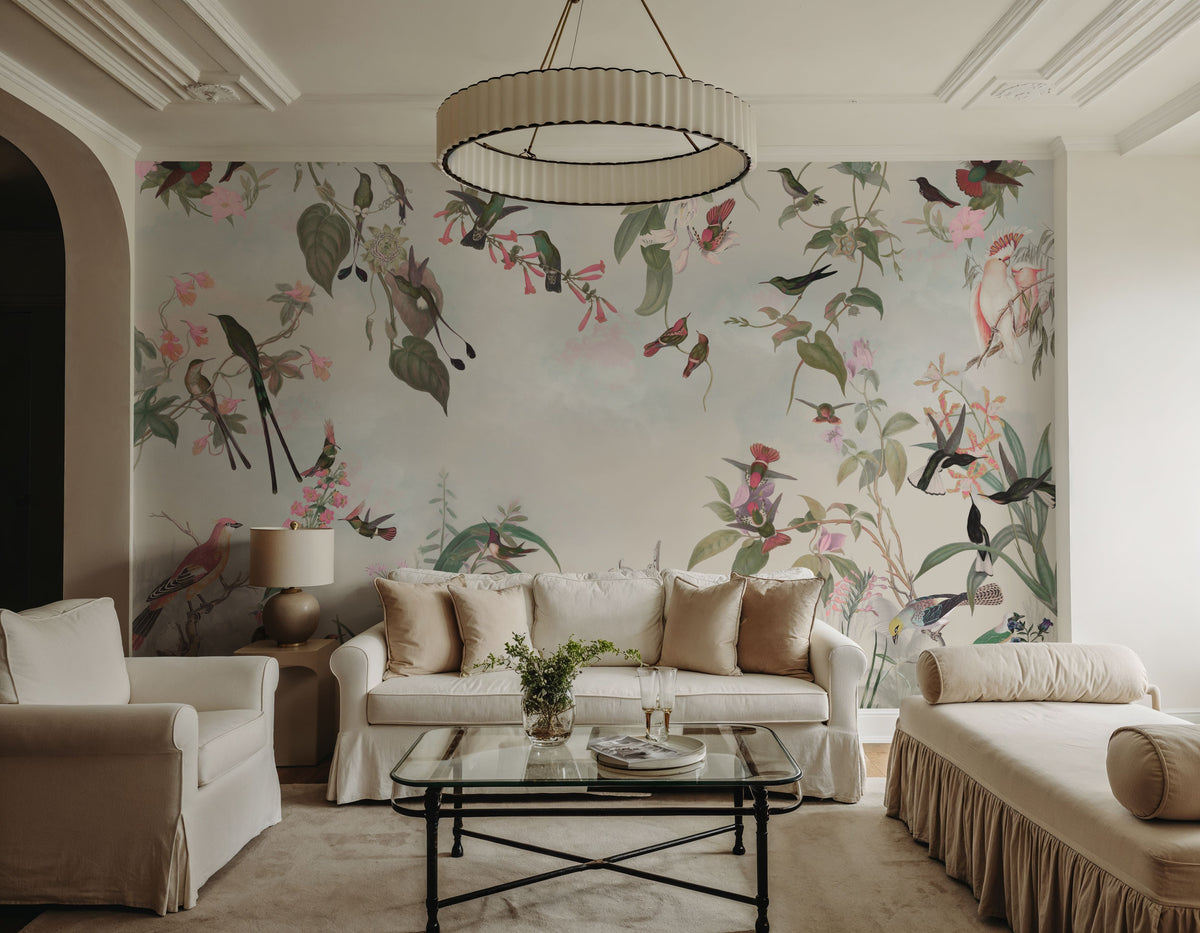 Birds Mural Wallpaper - room preview 05