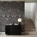 Floral Mood Dark Mural Wallpaper - room preview 05