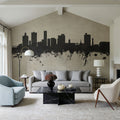 Port Elizabeth South Africa Skyline Concrete Mural Wallpaper - room preview 05