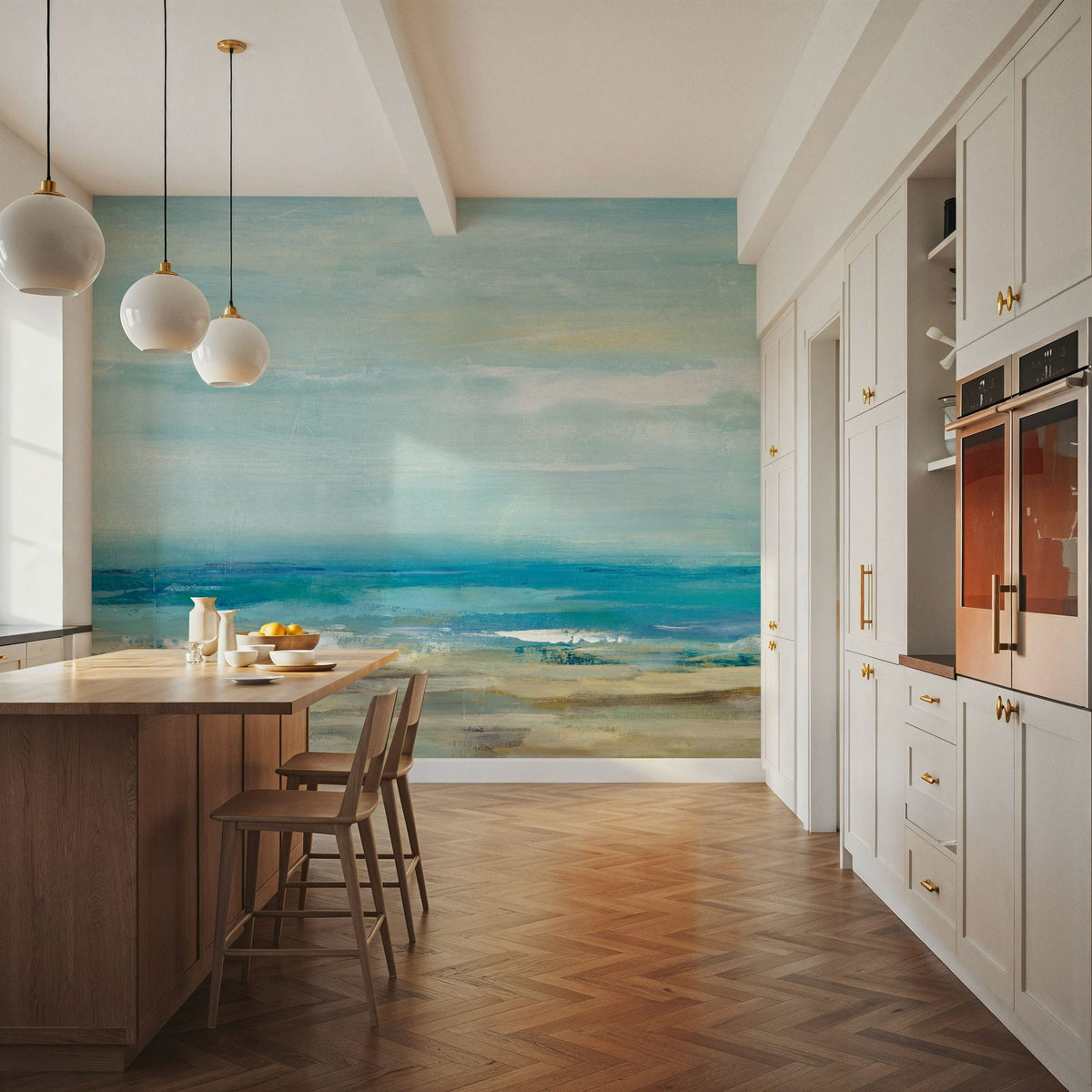 Sea Coast Mural Wallpaper - room preview 05