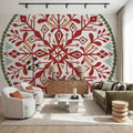 Holiday Form XI Color Mural Wallpaper - room preview 05