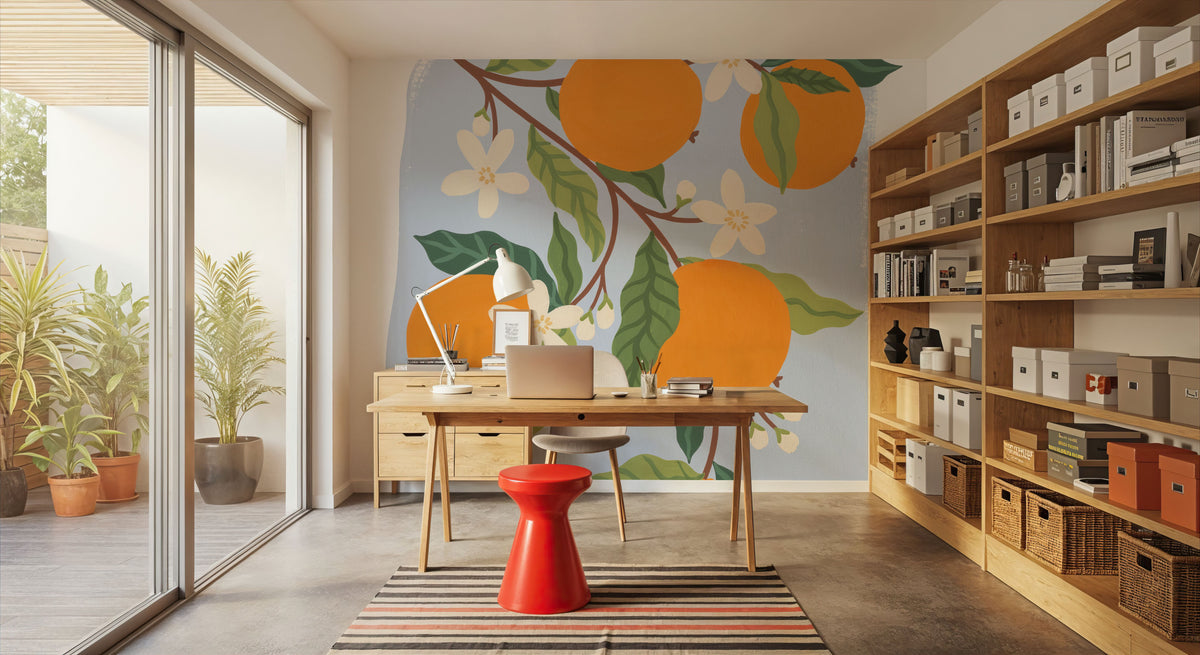 Marche Aux Fruits I Mural Wallpaper - room preview 05