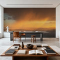Sunset Storm Mural Wallpaper - room preview 05
