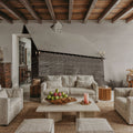 End of the Field BW Mural Wallpaper - room preview 05