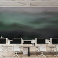 Beyond the Mountains, Moss Mural Wallpaper - room preview 05