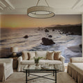 Sonoma Coast Sunset Mural Wallpaper - room preview 05