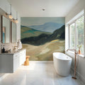 Layered Mountains Mural Wallpaper - room preview 05