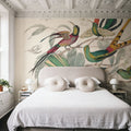 Hummingbird Study Mural Wallpaper - room preview 05