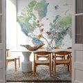 World Map Cities - Declan Mural Wallpaper - room preview 05