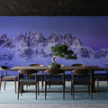 Ramparts Mountain Mural Wallpaper - room preview 05