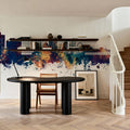 Southend-on-Sea England Skyline Blue & Bronze Mural Wallpaper - room preview 05