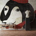 Puppy Love IV Mural Wallpaper - room preview 05
