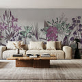 Field of Dreams Purple Mural Wallpaper - room preview 05