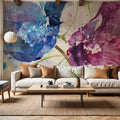 Fireworks Abstract Mural Wallpaper - room preview 05