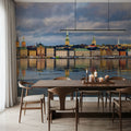 Harbor Reflections Mural Wallpaper - room preview 05