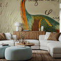 Pretty Bird II Mural Wallpaper - room preview 05