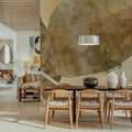 Metallic Textures I Mural Wallpaper - room preview 05