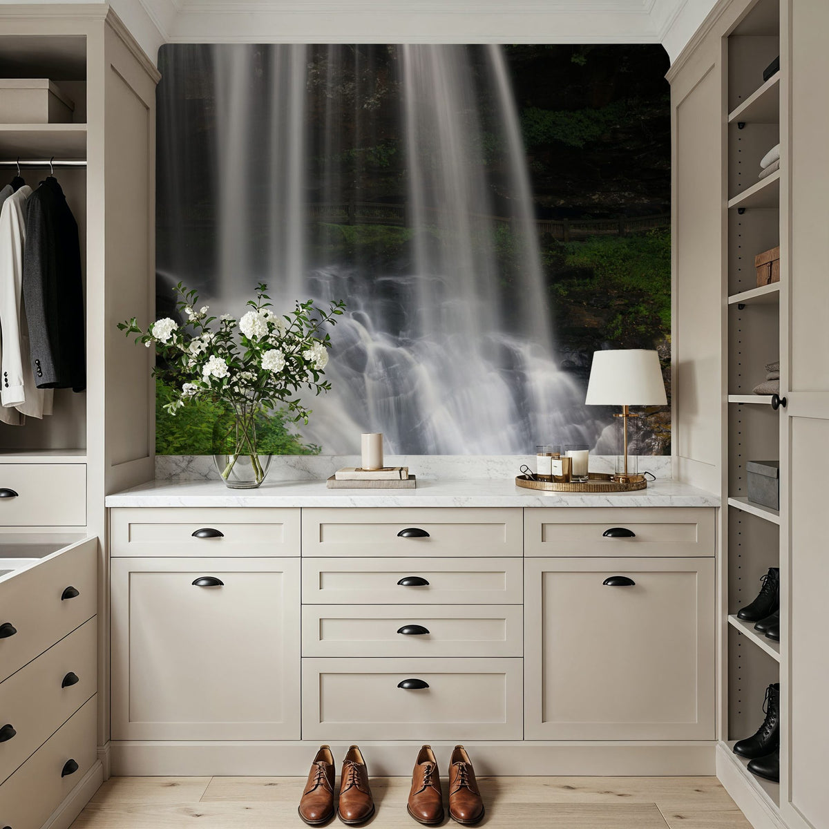 Dry Falls Mural Wallpaper - room preview 05