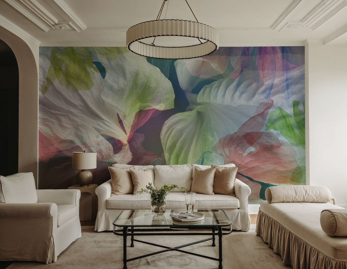 Mysterious Blooming Mural Wallpaper - room preview 05