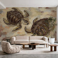 Sea Turtles on the Sand Mural Wallpaper - room preview 05