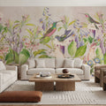 Parrot Garden Mural Wallpaper - room preview 05