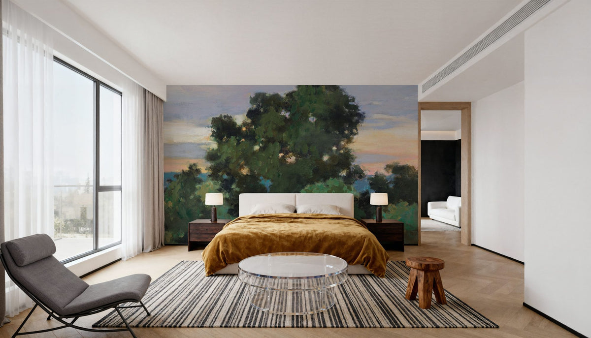 Grove At Dusk Mural Wallpaper - room preview 05