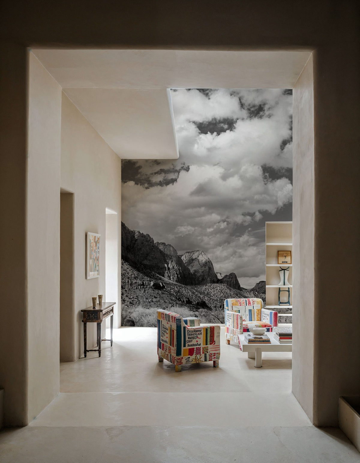 Zion Canyon Mural Wallpaper - room preview 05
