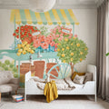 Flea Market Flowers III Mural Wallpaper - room preview 05
