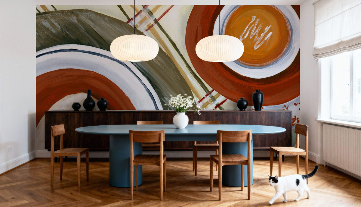 Fall Bisque Mural Wallpaper - room preview 05