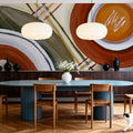 Fall Bisque Mural Wallpaper - room preview 05